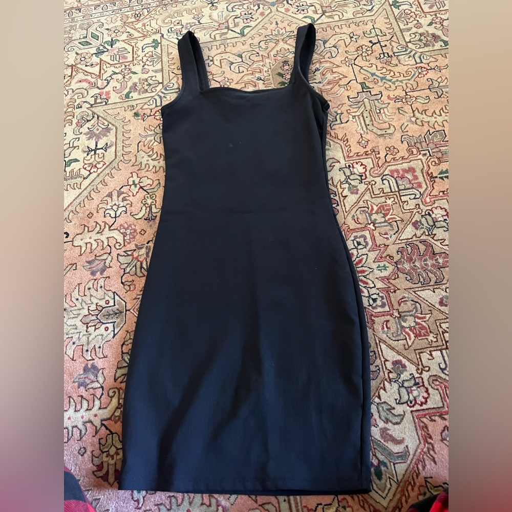 black dress